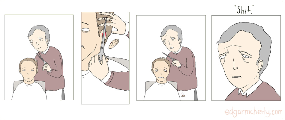 the barber comic